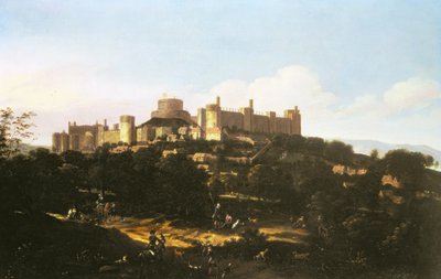 A View of Windsor Castle by Jan Wyck